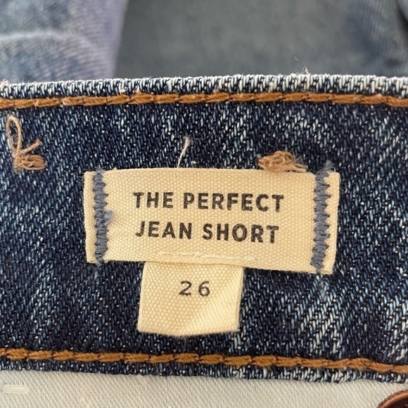 Madewell The Perfect Jean Short in Burnett Wash: TENCEL Lyocell Edition, Size 26 - Picture 8 of 8